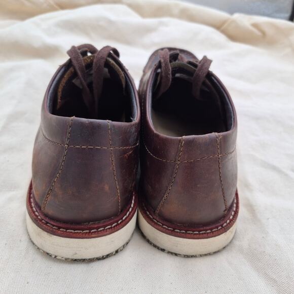 Georgia Boot Mens Small Batch Lace Up Casual Shoes - Brown size 10 - Picture 2 of 7